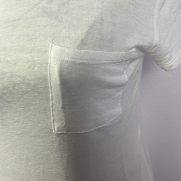 White Basic Layering Tee - Picture 2 of 5